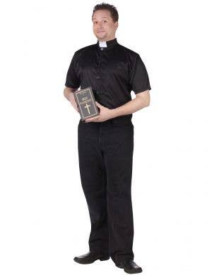 Mens Funny Alcoholic Priest Dress Up Costume
