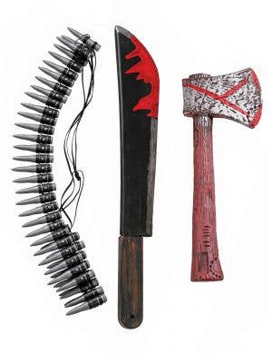 Zombie Hunter Costume Accessory Weapons Kit Main Image