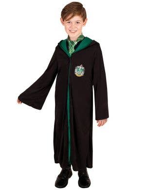 Image of Harry Potter Slytherin House Boys Book Week Costume Robe