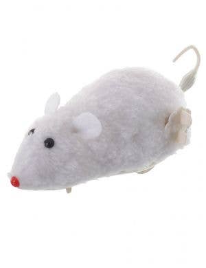 Wind Up White Mouse Toy Halloween Decoration