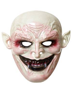 Image of Grinning Nosferatu Vampire Halloween Costume Mask