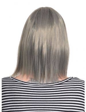Concave Deluxe Silver Bob Womens Fashion Wig with Skin Top Part