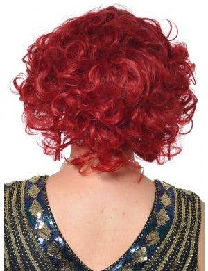 1920s Bright Red Womens Flapper Costume Wig