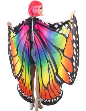 Rainbow Butterfly Wings with Finger Hooks