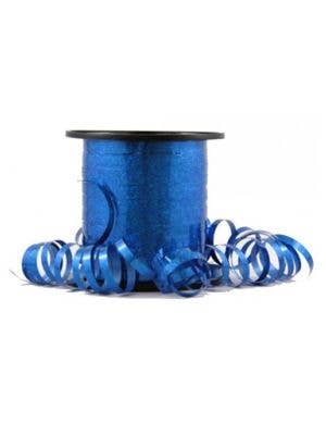 Image of Holographic Blue 225cm Long Curling Ribbon