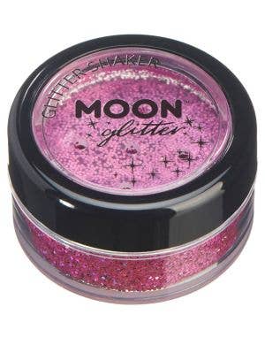Image of Moon Glitter Holographic Pink Loose Glitter Shaker