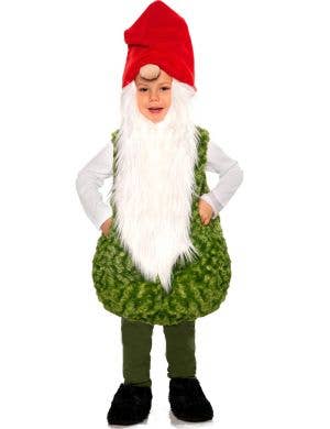 Image of Garden Gnome Infant Boy's Belly Baby Costume