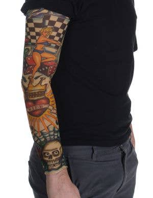 Luck and Love Adult's Novelty Tattoo Sleeve