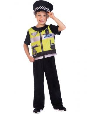 Boys Cop Sustainable Printed Costume
