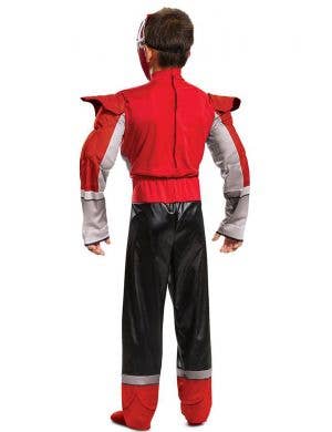 Power Up Mode Red Power Ranger Boys Costume