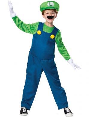 Luigi Deluxe Boys Costume - Front Image