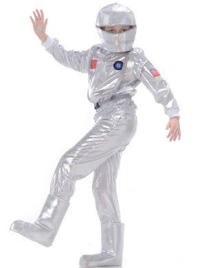Boys Astronaut  Fancy Dress Costume Front Image