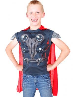 Children's Avengers Thor Chest and Cape Dress Up Set Main Image