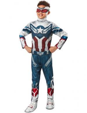 Boys Classic Sam Wilson Captain America Costume
