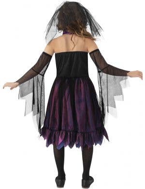 Gothic Girls Purple Princess Halloween Costume