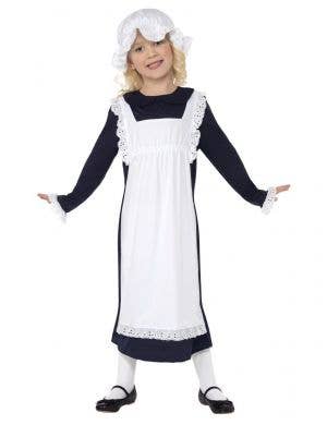Girl's Peasant Maid Costume Front View