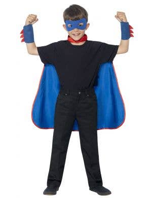 Image of Superhero Boys Costume Accessory Kit - Front Image