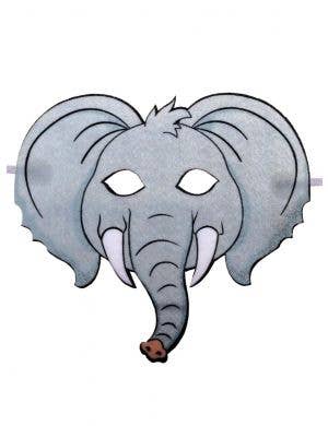 Kids Grey Elephant Animal Costume Mask 