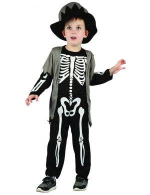Skeleton Print Halloween Costume for Toddlers