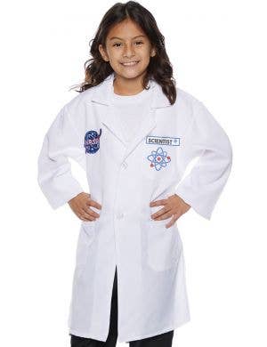 Rocket Scientist Lab Coat Kids Fancy Dress Costume