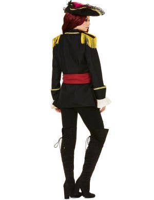 Deluxe Pirate Captain Womens Fancy Dress Costume