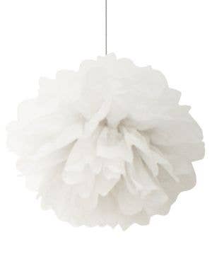 Image of White Paper 50cm Decorative Hanging Puff