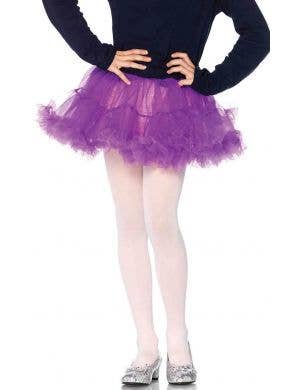 Enchanted Girls Purple Costume Petticoat