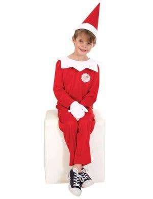 Licensed Elf on the Shelf Boys Christmas Costume