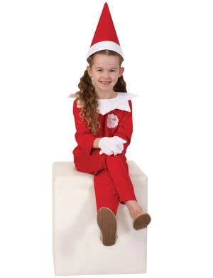 Image of Licensed Elf on the Shelf Girl's Christmas Costume - Main Image
