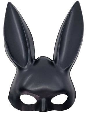 Image of Sultry Black Bunny Half Mask Costume Accessory