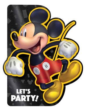 Image Of Mickey Mouse Forever Deluxe 8 Pack Party Invitations