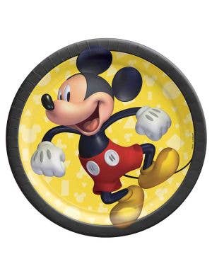 Image Of Mickey Mouse Forever 8 Pack Small 17cm Paper Plates