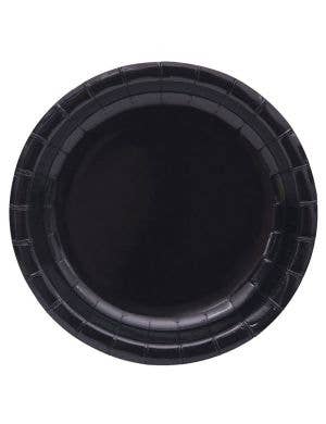 Image of Midnight Black 20 Pack 18cm Round Paper Plates