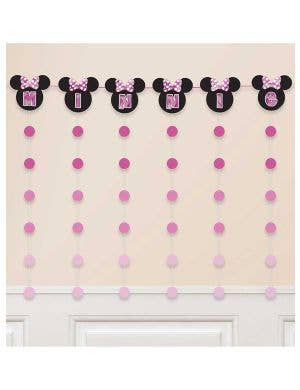 Image Of Minnie Mouse Forever String Banner Party Decoration