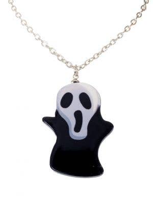 Horror Movie Ghost Face Halloween Necklace