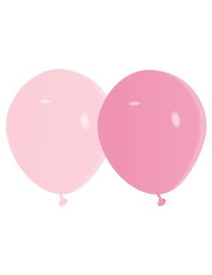 Image of Pink Colours 20 Pack Small 12cm Latex Balloons