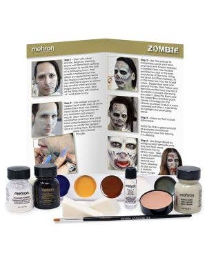 Professional Zombie SFX Halloween Makeup Kit