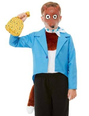 Instant Fantastic Mr Fox Kids 4 Piece Costume Kit