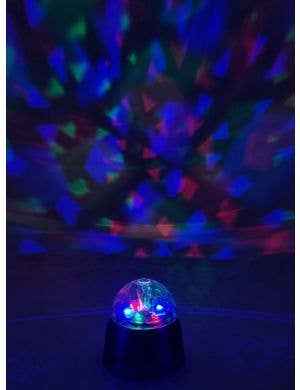 Spinning Rainbow LED Prism Magic Ball Party Light