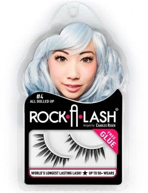 Rock-A-Lash All Dolled Up Short Spikey Black Fake Eyelashes