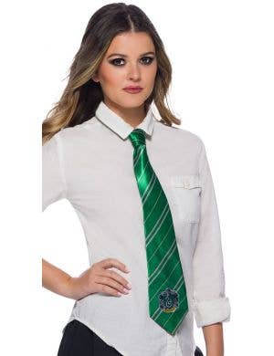 Green Slytherin Harry Potter Costume Tie