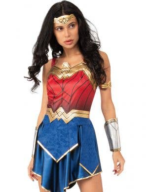 Adult Wonder Woman Cosplay Halloween Party Costumes Dawn Justice*Superhero COSP 