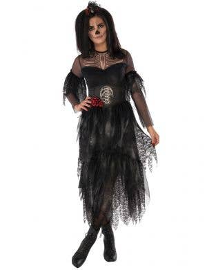 Women's Black Ghoul Halloween Costume