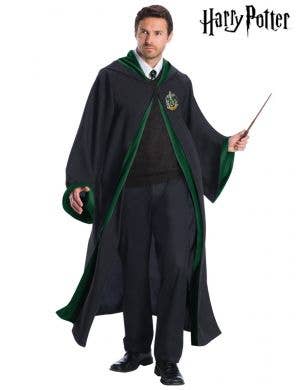 Deluxe Slytherin Robe for Adults - Main Image