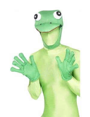 Men's Green Fairytale Frog Adult's Costume Accessory Kit Main Image