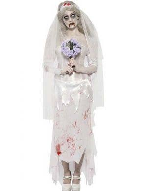 Womens Dead Bride Halloween Costume - Main Image