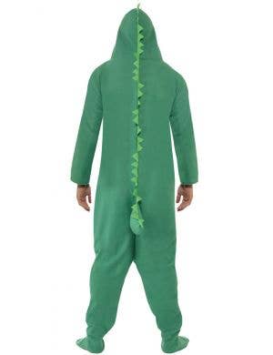 Snappy Green Crocodile Adults Onesie Costume