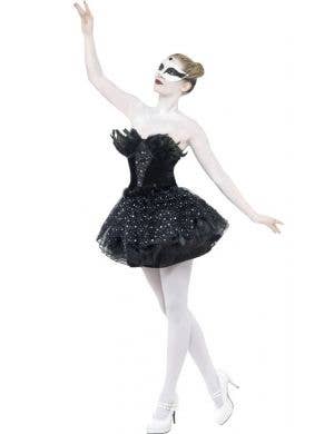 Gothic Black Swan Womens Halloween Costume