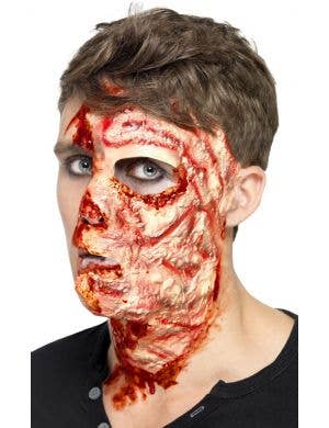 Special Effects Burned Face Halloween Prosthetic