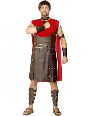 Rugged Brown Roman Centurion Soldier Mens Costume